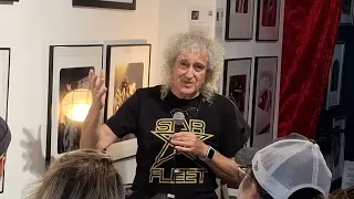 Brian May opens "Queen Will Rock You" Exhibition Proud Galleries 20/07/23 by Freddie van ter Beek