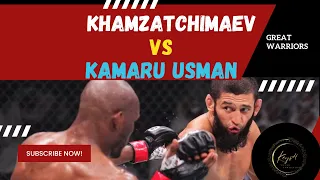 Full fight kamaru usman vs. khamzat chimaev