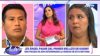 El resultado del ADN determinó que Ángel no es el padre de sus mellizos