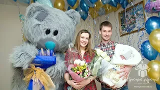 Очень трогательная выписка из роддома №15! © Простые Радости