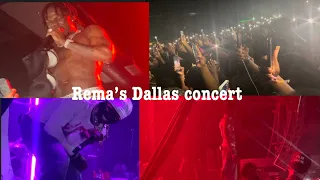 Rema,Crayon Dallas Concert #rema #crayon