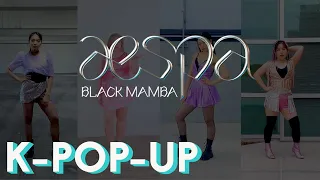 Aespa 'Black Mamba' | SOCIAL DISTANCE DANCE COVER BY K-POP-UP