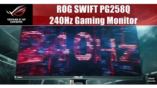 ASUS ROG Swift PG258Q - Teaser