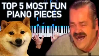 TOP 5 MOST FUN PIANO PIECES