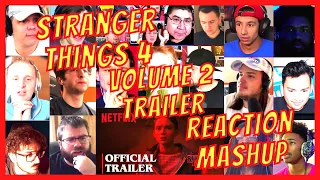 STRANGER THINGS 4 - VOLUME 2 TRAILER - REACTION MASHUP - NETFLIX - SEASON 4 - [ACTION REACTION]