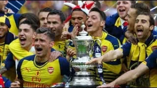 90 SECONDS : Arsenal 4-0 Aston Villa ---- 2015 FA Cup Final  Goals  Highlights