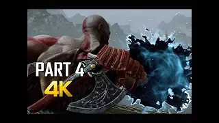 GOD OF WAR Gameplay Walkthrough Part 4 - RIFT (PS4 PRO 4K Commentary 2018)