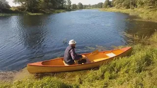 Budowa kanadyjki + pierwsze pływanie