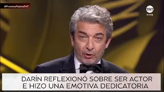 Darín: emoción y reflexión al recibir el Premio Platino por su interpretación en "ARGENTINA, 1985"