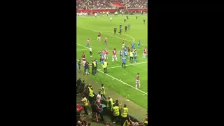 Marseilles Players Injured After Fans Storm Pitch in Nice