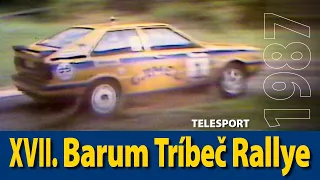 XVII. Barum Tríbeč Rallye 1987  -  RallyeShop.hu