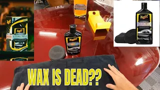 Waxes And Polymer Sealants Are NOT DEAD!! Updated Formula Meguiar's Ultimate Liquid Wax.