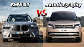 2023 Range Rover Autobiography vs 2023 BMW X7 Visual Comparison, Interior & Exterior | SUV Battles!