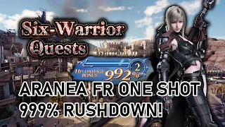 Aranea OBLITERATES Six-Warrior Quests Area 3 [DFFOO]