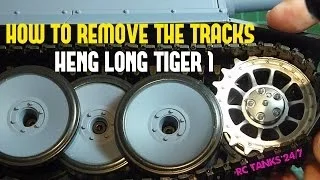 Heng Long Tiger 1 RC Tank - Track Removal Tutorial