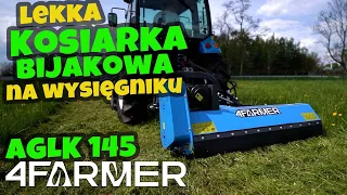 Kosiarka bijakowa na wysięgniku - 4FARMER AGLK 145 :: Traktor.com.pl