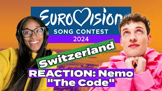 REACTION: Nemo "The Code" [Switzerland 🇨🇭 Eurovision 2024]