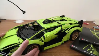 Review Lego Technic Lamborghini Sian FKP 37 SET 42115 4K