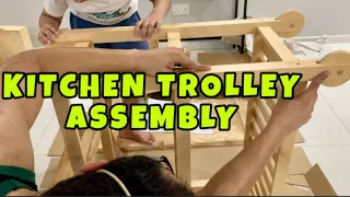 IKEA Kitchen Trolley Assembly Guide for extra storage