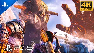 God of War PS5 - Final Boss Fight & Ending (4K ULTRA HD Next-Gen Graphics Gameplay)