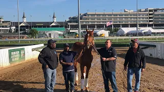 The Next Morning: Rich Strike after his Shocking Kentucky Derby Win