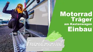 Motorradträger am Kastenwagen - Teil 1 | Umbau Kastenwagen • Vlog 8