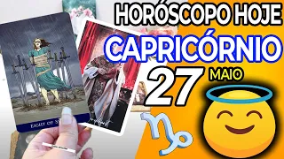 🙏 DEUS TE AVISE🙌🏼 AVISO❗ Horoscopo do dia de hoje CAPRICÓRNIO 27 maio 2023 ♑️tarô Capricórnio