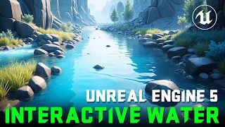 Interactive Water System for Unreal Engine 5