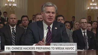 FBI director claims Chinese hackers are preparing to "wreak havoc" on Americans