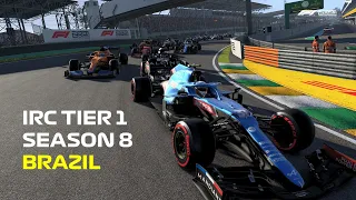 Another Haas Disaster 😥| IRC T1 Round 10 | BRAZIL