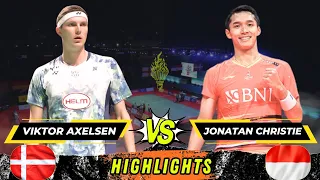 Badminton Viktor Axelsen vs Jonatan Crhristie Men's Singles