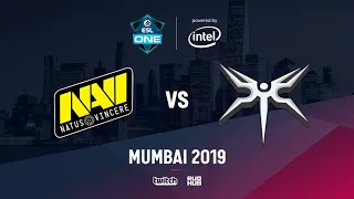 Na`Vi vs Mineski, ESL One Mumbai 2019, bo3, game 1 [Adekvat & Lost]