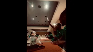 Nigeria Super Eagles Singing Gospel Praise Songs ⚽️ 🇳🇬