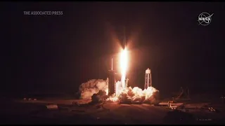 SpaceX launches 4 astronauts for NASA