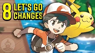 8 Pokemon Let's Go Changes You Should Know! | The Leaderboard