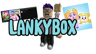 Im In A Lankybox Video!? 🤨❓
