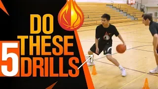 5 ADVANCED Ball Handling Drills For Point Guards