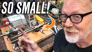 Adam Savage's New Mini Watchmakers Lathe!