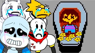 П0ХОРОНЫ ФРИСК В UNDERTALE ! - Что будет, если отдать душу? [Андертейл]