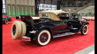 1930 Packard Roadster Model 740.