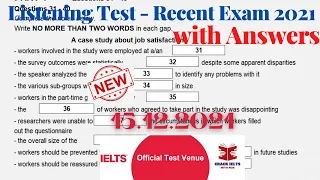 IELTS Listening Actual Test 94 with Answers | Forecast Questions 2024