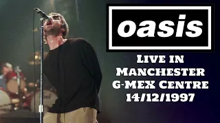Oasis - Live in Manchester, G-MEX Centre, England, 14/12/1997