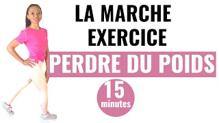 Marche active à la maison - Exercice pour maigrir - Fitness adapté au débutant