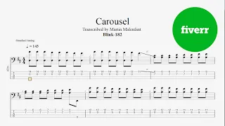 Blink 182 - Carousel (bass tab)