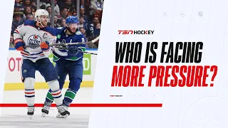 Who's facing more pressure for Game 7 - Oilers or Canucks?
