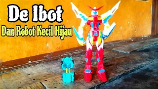 Robot Transformers Dan Robot Kecil Hijau De Ibot