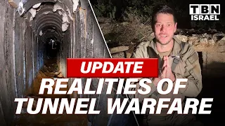 UPDATE: Harsh Reality From Inside Hamas Terror Tunnel Network of Gaza | TBN Israel