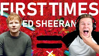 My Favourite Song so Far?! | Ed Sheeran - First Times [ Official Lyric Video ] (REACTION!!)