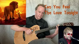 Can You Feel The Love Tonight (Elton John, The Lion King), guitar instrumental