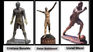 Statues of Famous Footballers